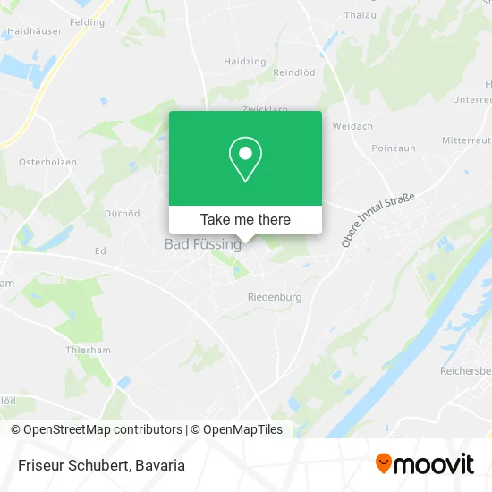 Карта Friseur Schubert