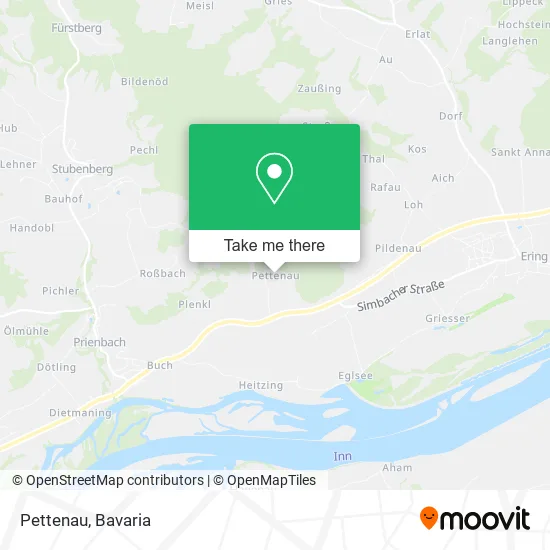 Карта Pettenau
