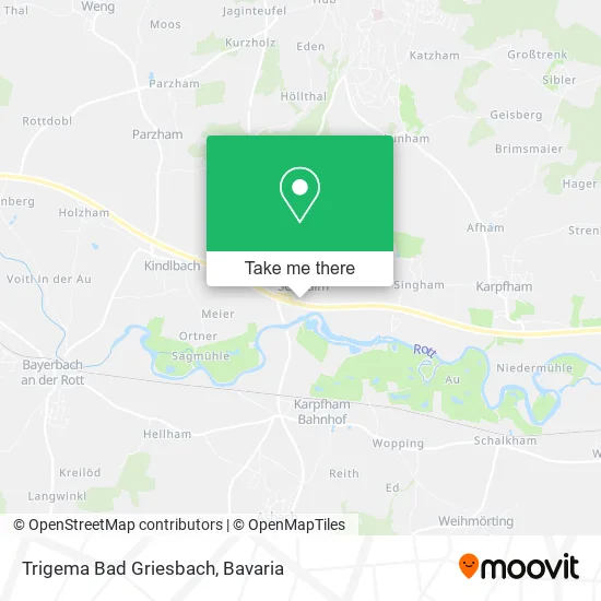 Карта Trigema Bad Griesbach