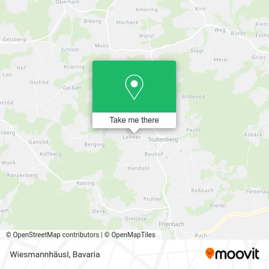 Карта Wiesmannhäusl