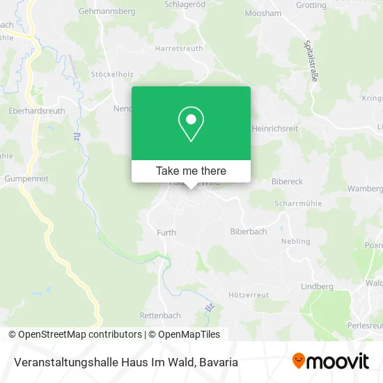 Карта Veranstaltungshalle Haus Im Wald