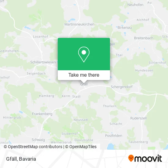 Карта Gfäll