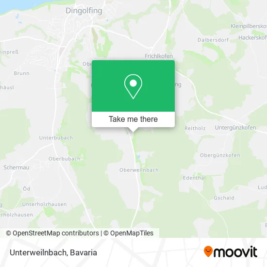Карта Unterweilnbach