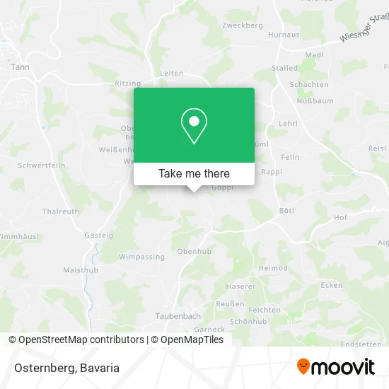 Карта Osternberg