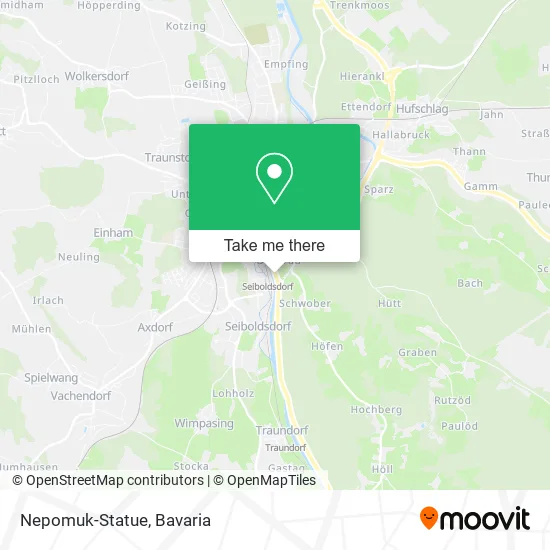 Карта Nepomuk-Statue