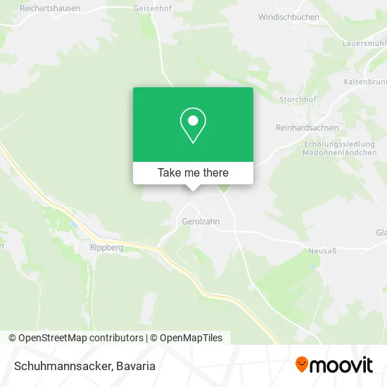 Карта Schuhmannsacker