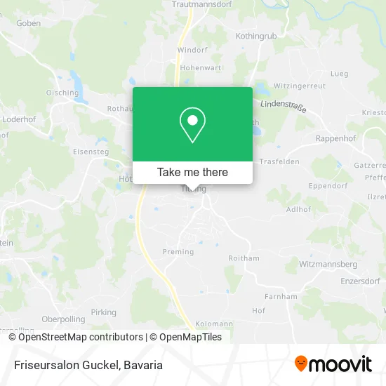 Карта Friseursalon Guckel