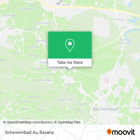 Карта Schwimmbad Au