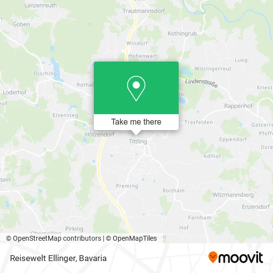 Карта Reisewelt Ellinger