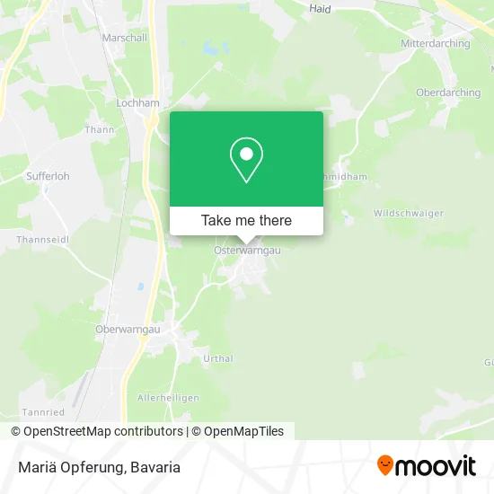 Карта Mariä Opferung