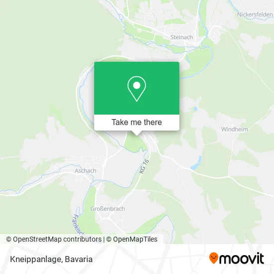 Карта Kneippanlage