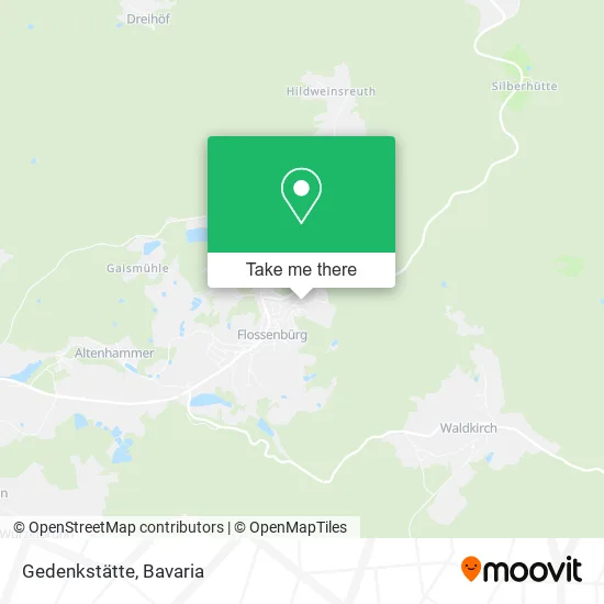 Карта Gedenkstätte
