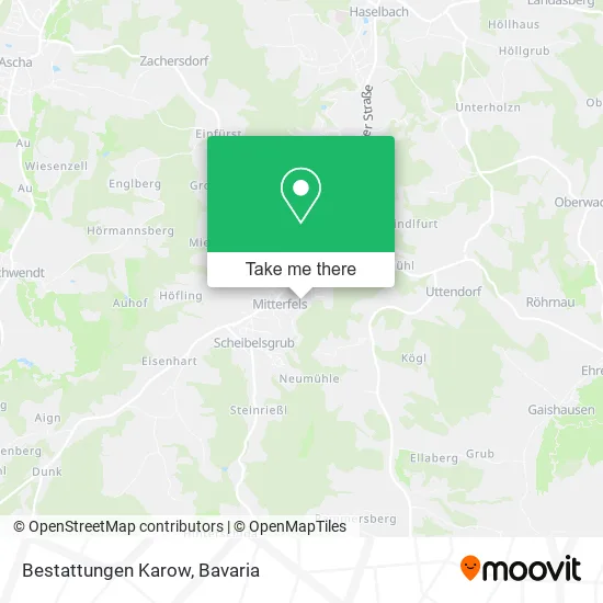 Карта Bestattungen Karow