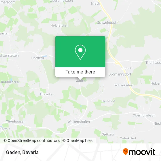 Карта Gaden