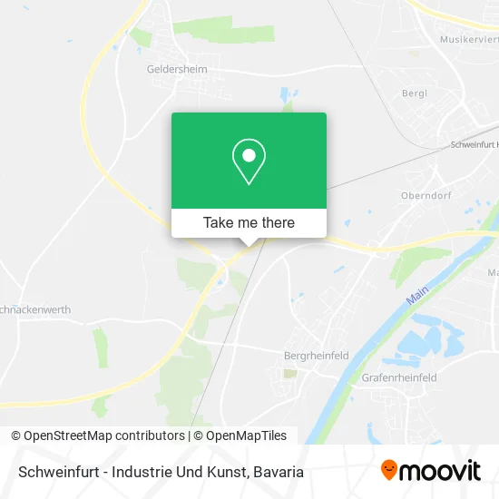 Карта Schweinfurt - Industrie Und Kunst