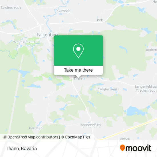 Карта Thann