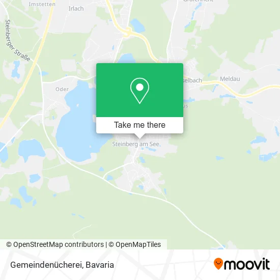 Карта Gemeindenücherei