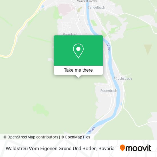 Waldstreu Vom Eigenen Grund Und Boden map