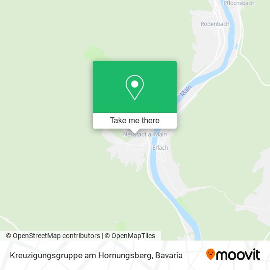Kreuzigungsgruppe am Hornungsberg map