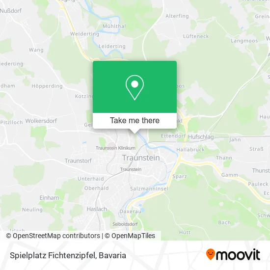 Карта Spielplatz Fichtenzipfel