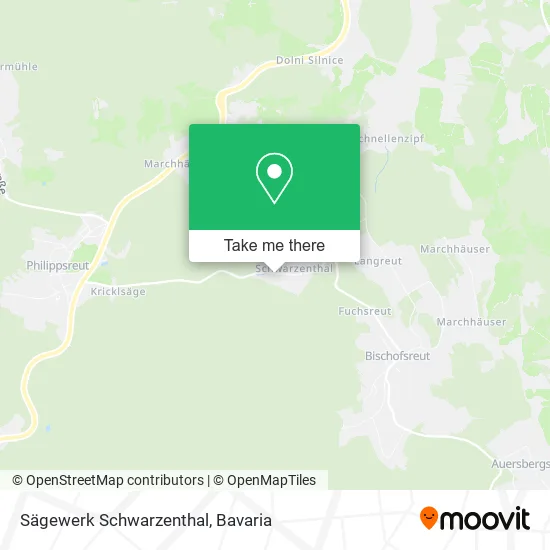 Карта Sägewerk Schwarzenthal