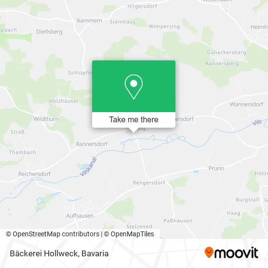 Карта Bäckerei Hollweck