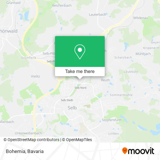 Карта Bohemia