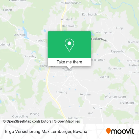 Карта Ergo Versicherung Max Lemberger