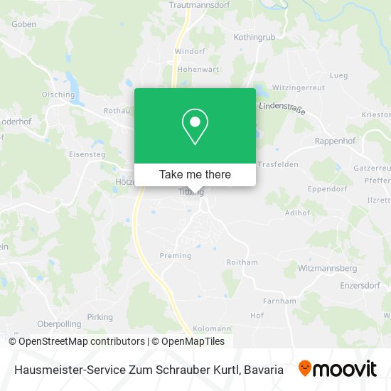 Hausmeister-Service Zum Schrauber Kurtl map