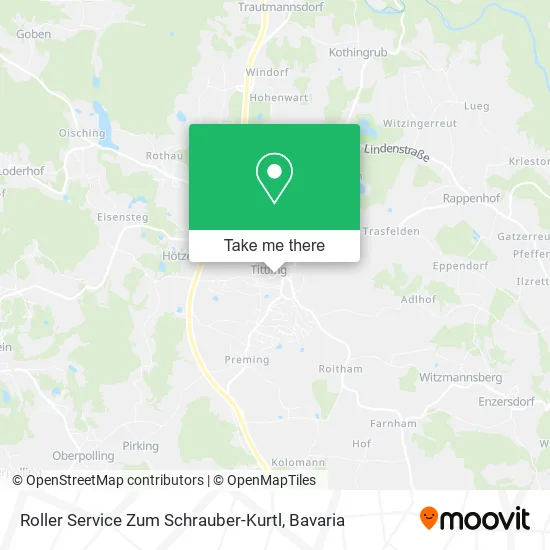 Карта Roller Service Zum Schrauber-Kurtl