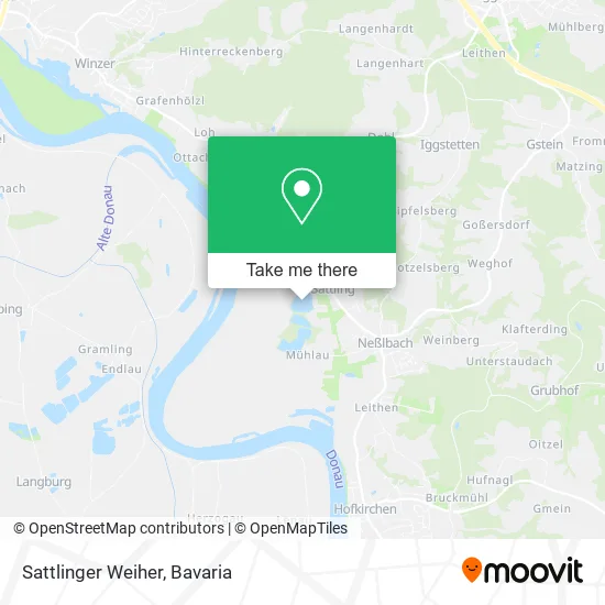 Карта Sattlinger Weiher