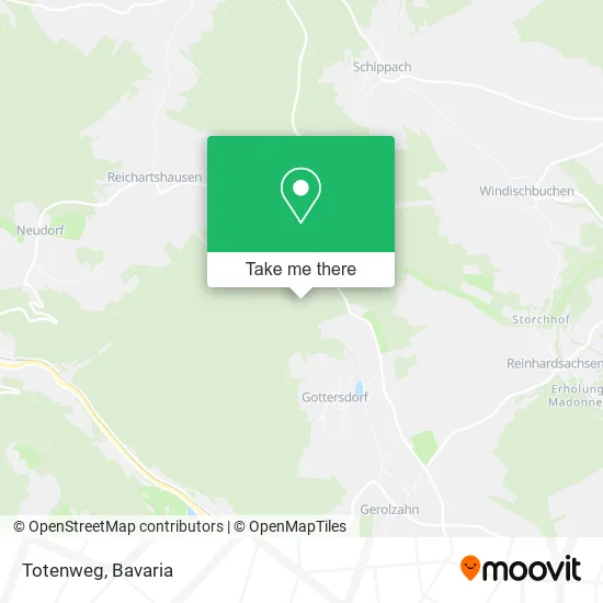 Карта Totenweg