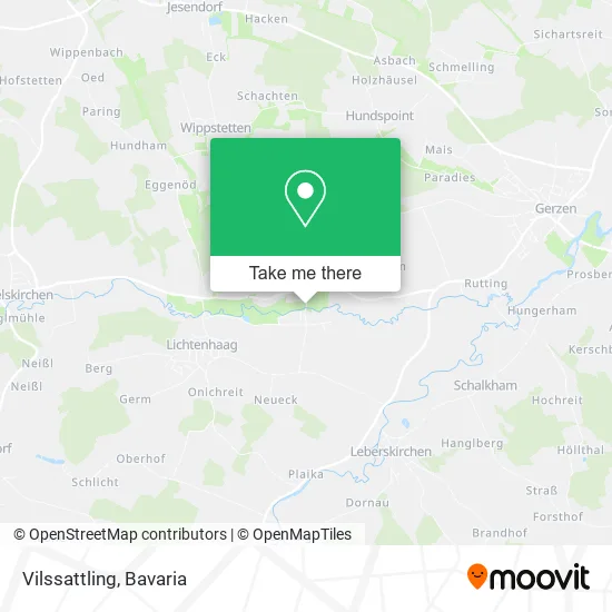 Карта Vilssattling