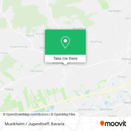 Карта Musikheim / Jugendtreff