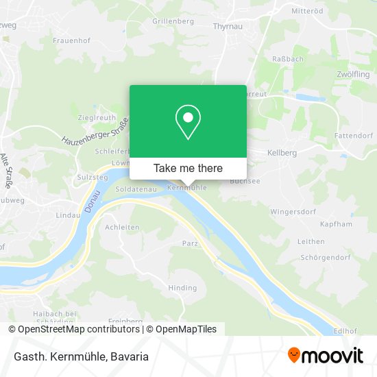 Gasth. Kernmühle map