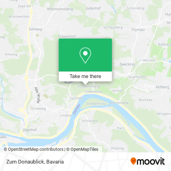 Карта Zum Donaublick