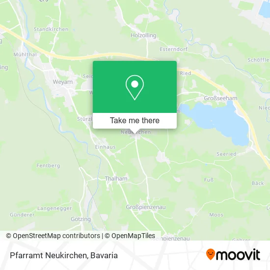 Карта Pfarramt Neukirchen