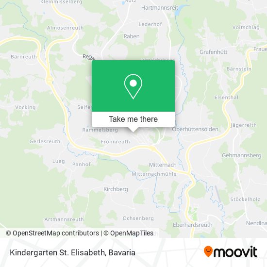 Kindergarten St. Elisabeth map