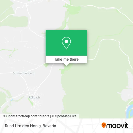 Карта Rund Um den Honig