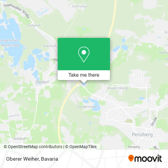 Карта Oberer Weiher