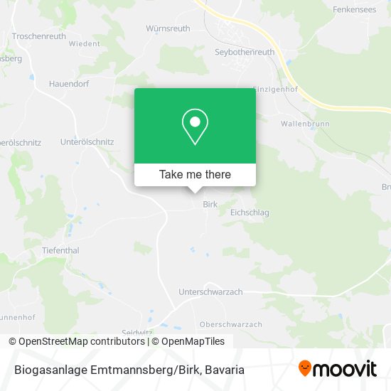 Biogasanlage Emtmannsberg/Birk map