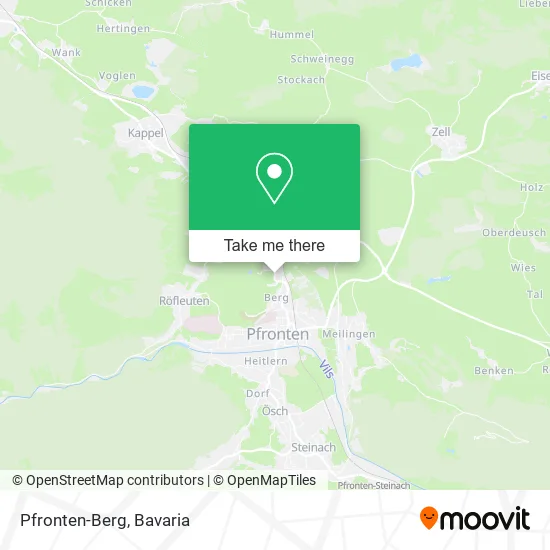 Карта Pfronten-Berg