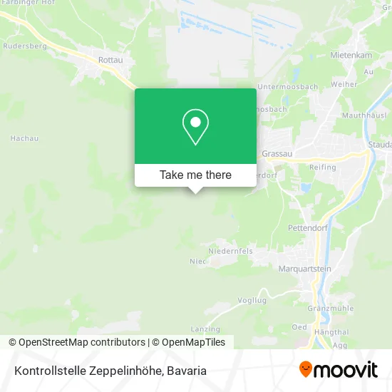 Карта Kontrollstelle Zeppelinhöhe