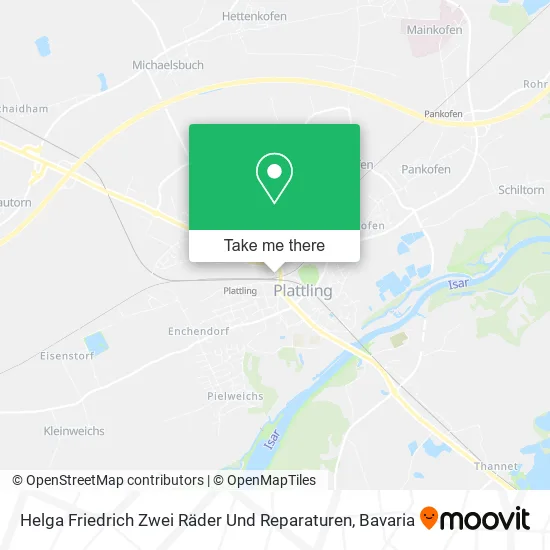 Карта Helga Friedrich Zwei Räder Und Reparaturen