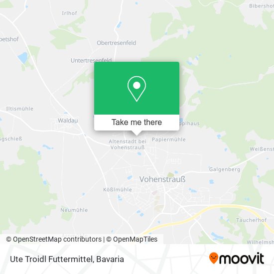 Карта Ute Troidl Futtermittel