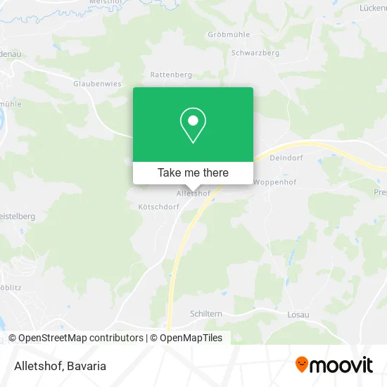 Карта Alletshof