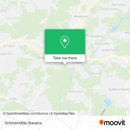 Карта Schönmühle