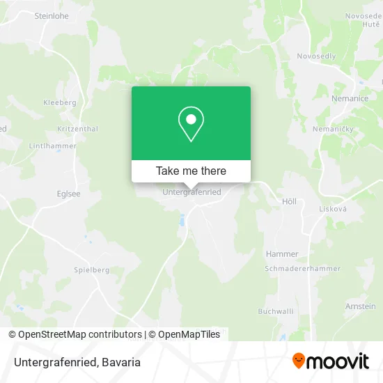 Карта Untergrafenried