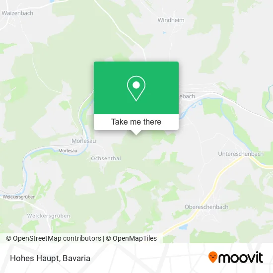 Карта Hohes Haupt