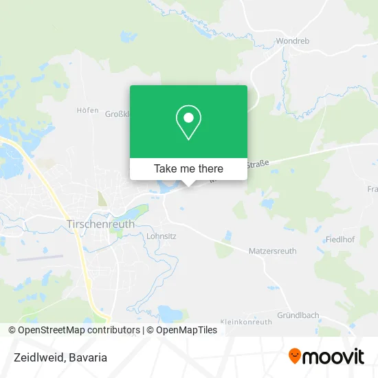 Карта Zeidlweid